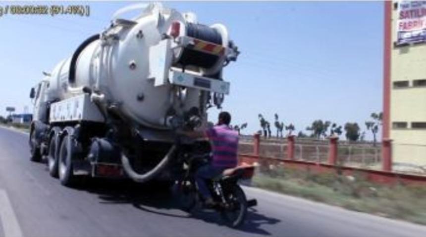 Karayolunda Tehlikeli Yolculuk