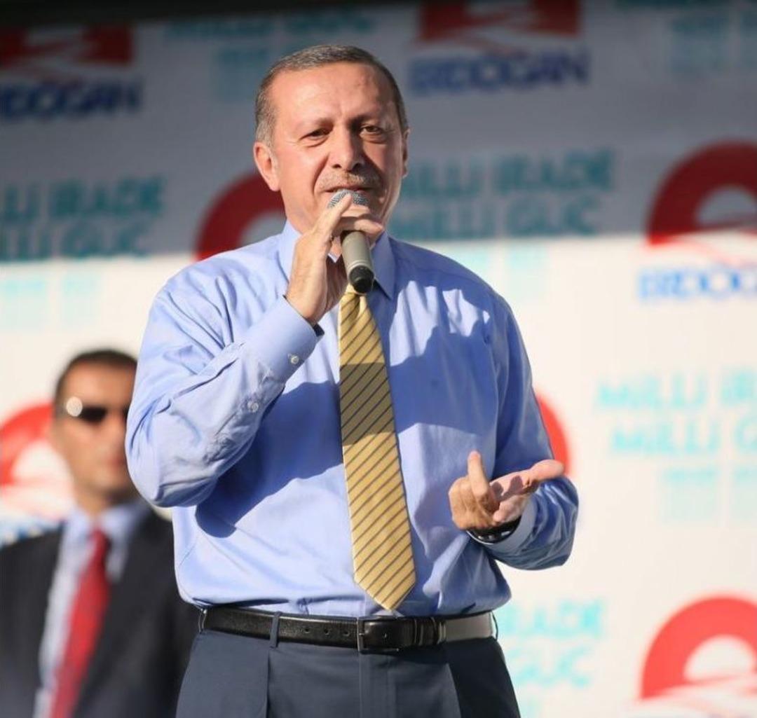 Cumhurbaşkanı Adayı Ve Başbakan Erdoğan Tokat'ta