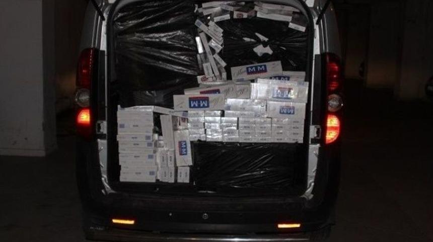 Erzincan&rsquo;da Ka&ccedil;ak Sigara Operasyonu