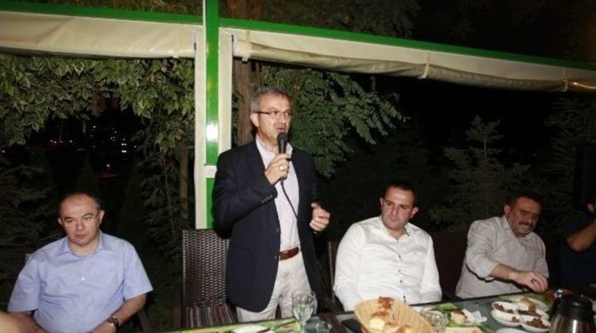 Başkan Köşker Basını Sahurda Ağırladı