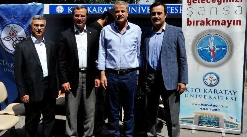Kto, Ksb Ve Ktb&rsquo;den Kto Karatay &Uuml;niversitesi&rsquo;ne Destek
