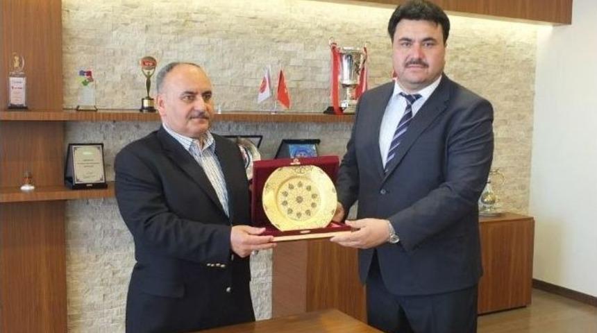 Ersoy Ve Uysal'dan, Hasan Can'a Hayırlı Olsun Ziyareti