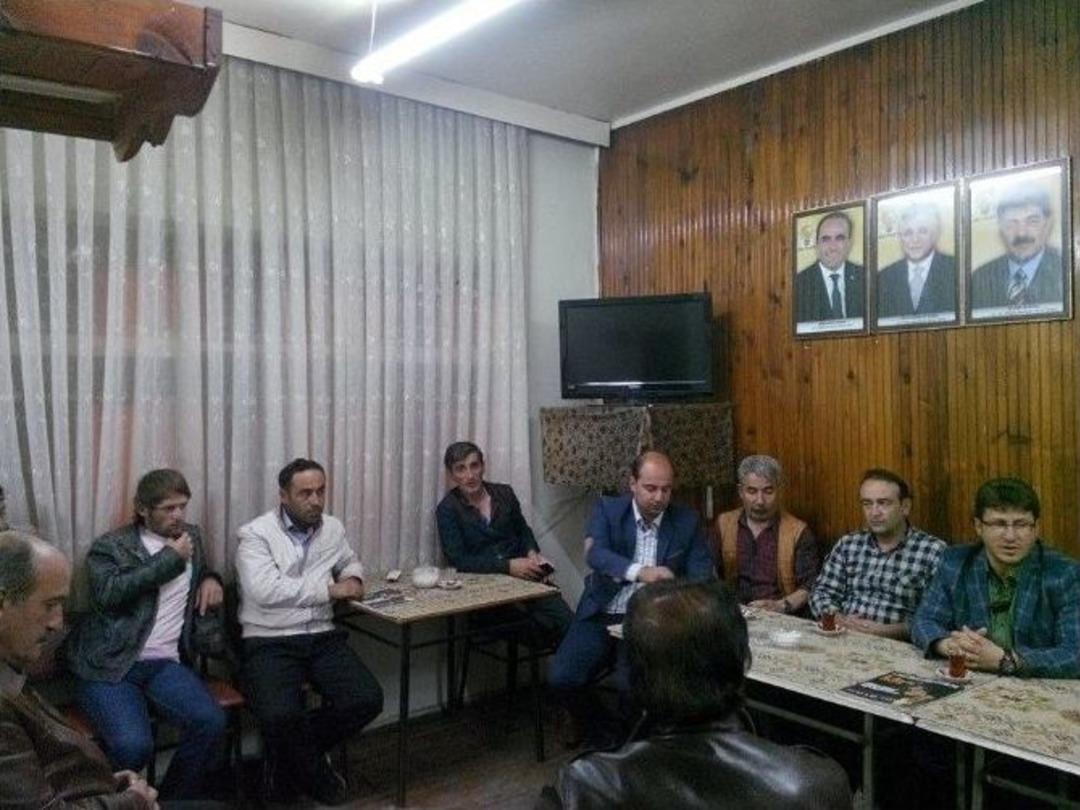 Kobal&rsquo;dan Aydıntepe İl&ccedil;e Başkanına Hayırlı Olsun Ziyareti