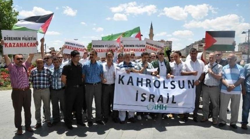 Sivas'ta Gazze Protestosu