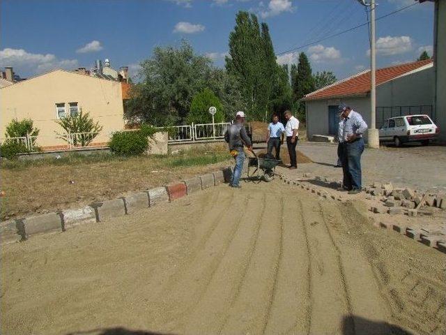 Hisarcık Belediyesi'nden Kavşak Genişletme Çalışması