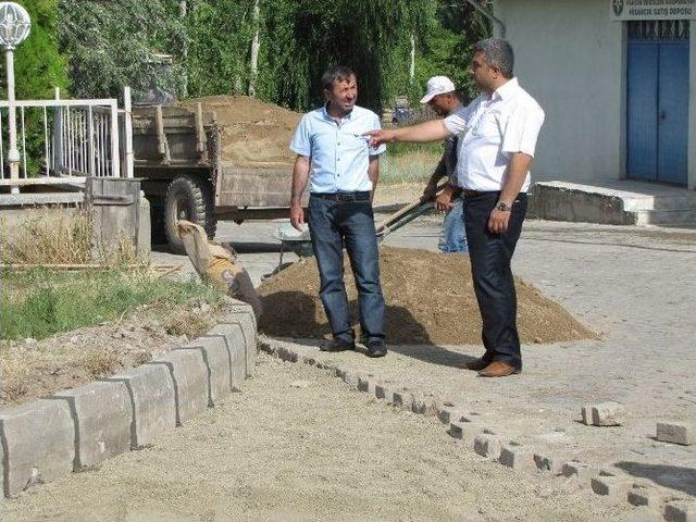 Hisarcık Belediyesi'nden Kavşak Genişletme Çalışması