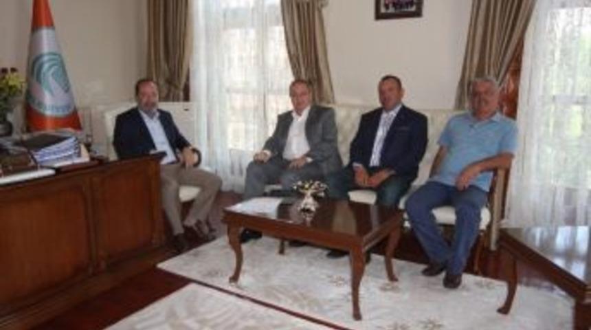 &Ouml;ztrak&rsquo;tan, Başkan G&uuml;rkan&rsquo;a Ziyaret