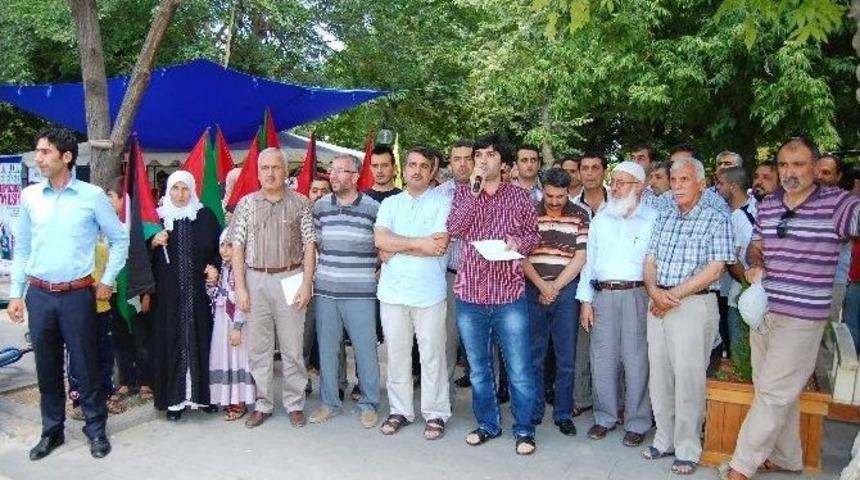 Adıyaman&rsquo;da İsrail Protesto Edildi