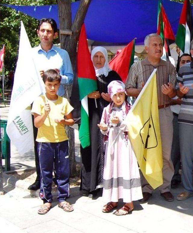Adıyaman’da İsrail Protesto Edildi 1
