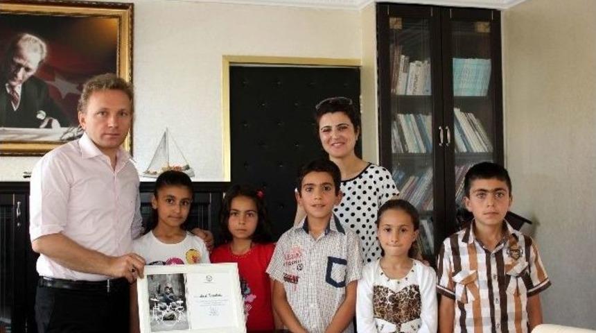 Tegv&rsquo;li &Ccedil;ocuklardan Kaymakama Ziyaret