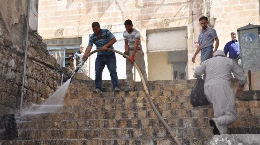 Mardin'de Temizlik &Ccedil;alışması