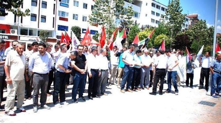 Bolu&rsquo;da İsrail Protestosu