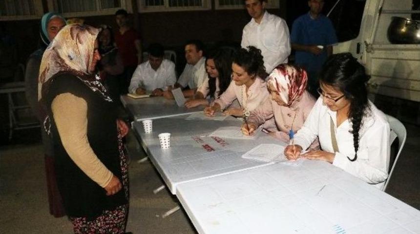 Aksaray&rsquo;da Vatandaşlara Beyaz Masa Uygulaması