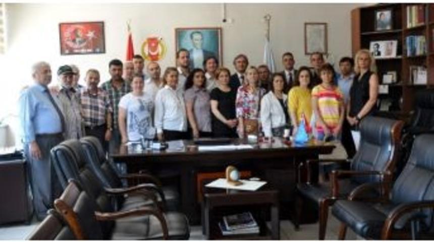 Mhp&rsquo;den, Zonguldak Gazeteciler Cemiyeti&rsquo;ne Ziyaret