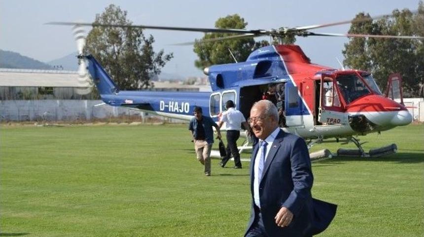 Kocamaz Ve Beraberindeki Heyet Anamur'da Mola Verdi