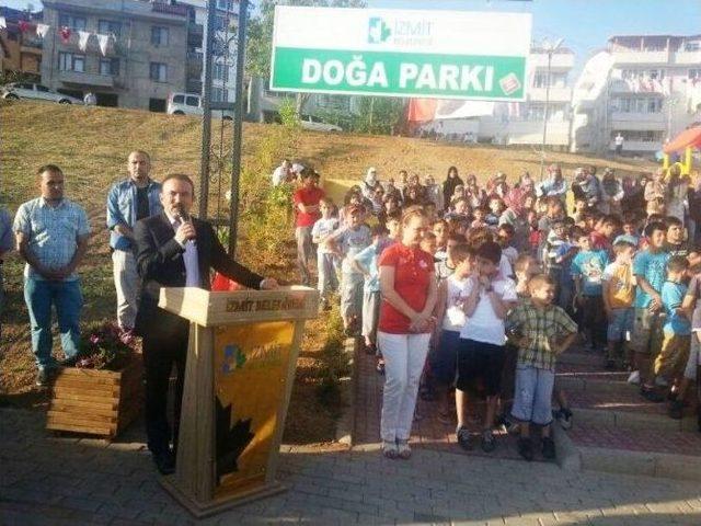 Doğa Parkı Hizmete Girdi