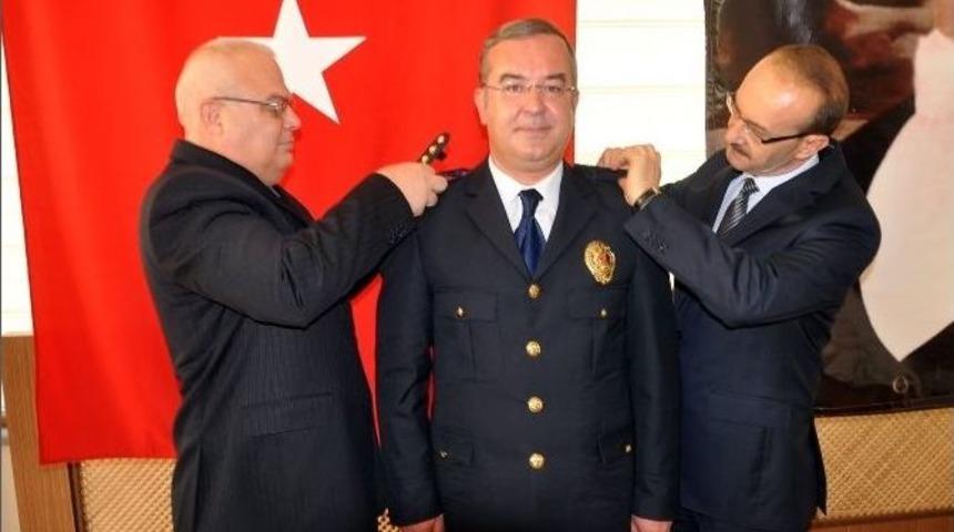 Uşak Emniyet M&uuml;d&uuml;rlğ&uuml;nde Terfi T&ouml;reni