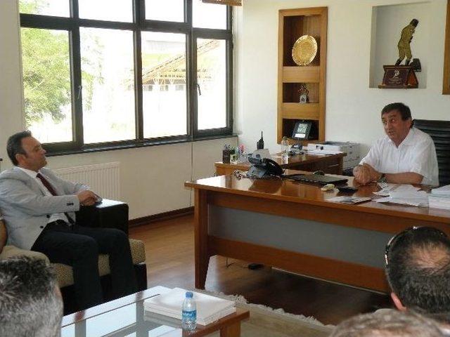 Mmo Samsun Şubesi Kenan Şara&rsquo;yı Ziyaret Etti. 1
