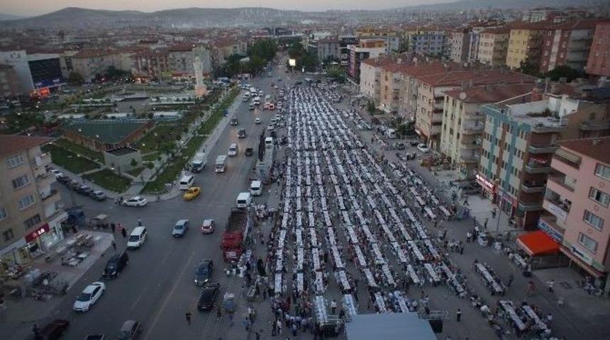 Sincan&rsquo;da Halk İftarı