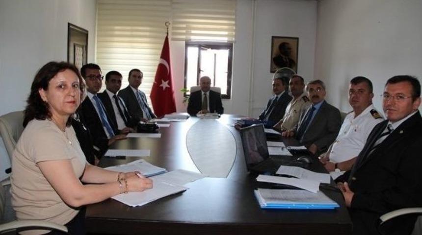 Se&ccedil;im G&uuml;venliği Toplantısı Yapıldı