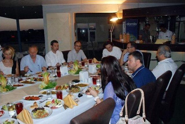 Didim Protokol&uuml; Şof&ouml;rlerin İftarında Buluştu 1