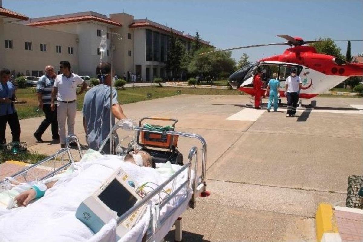 Hastane &Ccedil;alışanı Hava Ambulansında &Ouml;ld&uuml;