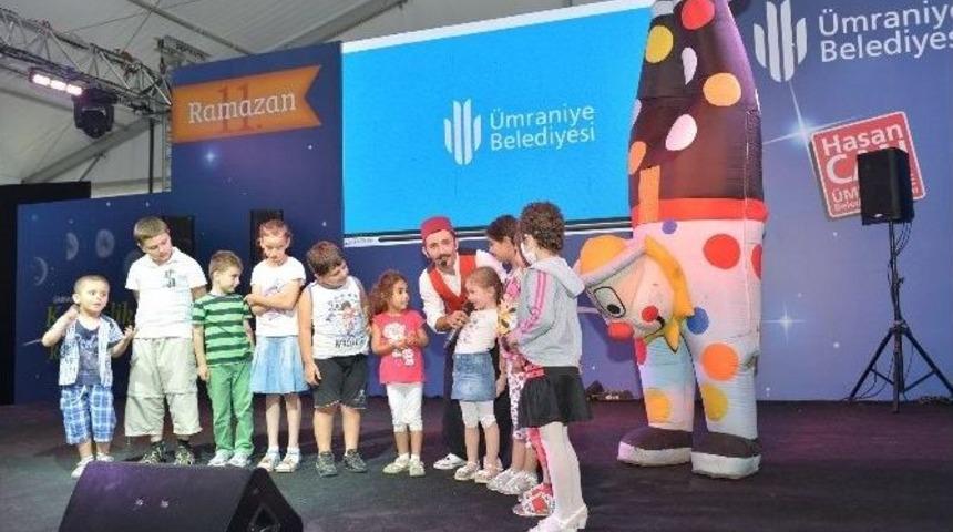&Uuml;mraniye Belediyesi Ramazan&rsquo;da &Ccedil;ocukları Unutmadı
