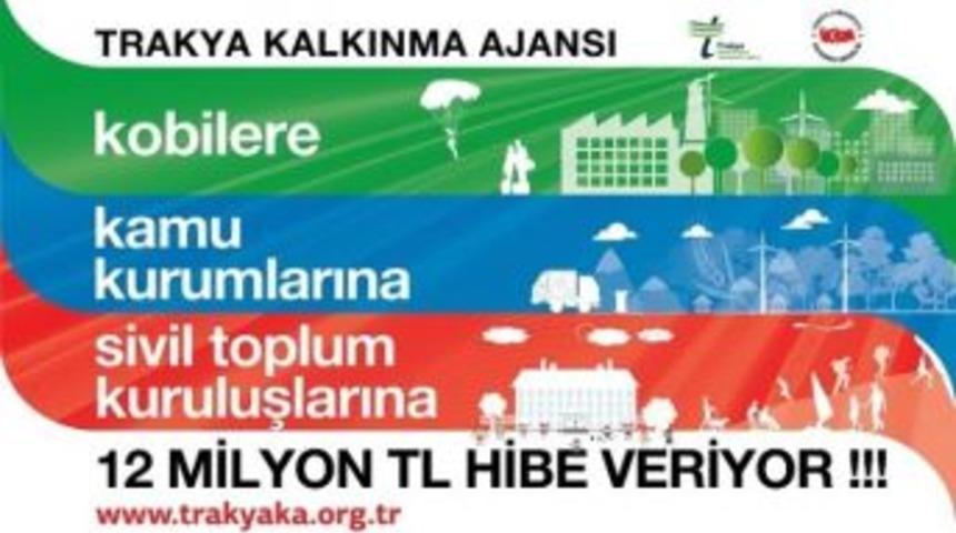 Trakya Kalkınma Ajansı'ndan Trakya&rsquo;ya 12 Milyon Hibe Desteği
