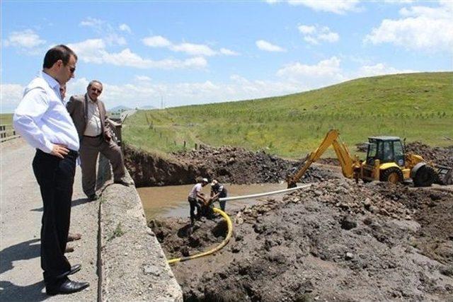 Selim Kaymakamı Sodes Ve Köydes Çalışmalarını Yerinde Gördü