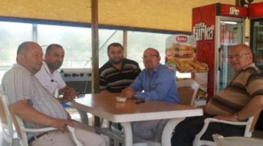 Chp İl Başkanından Destek Ziyaretleri S&uuml;r&uuml;yor
