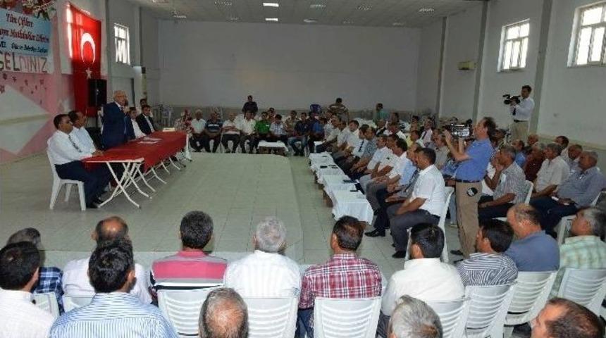 Başkan Kocamaz, G&uuml;lnar&rsquo;da Vatandaşlarla İftar A&ccedil;tı