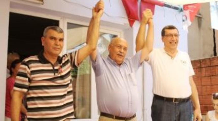 &Ouml;demiş Chp&rsquo;de, Yeni Başkan G&ouml;reve Başladı