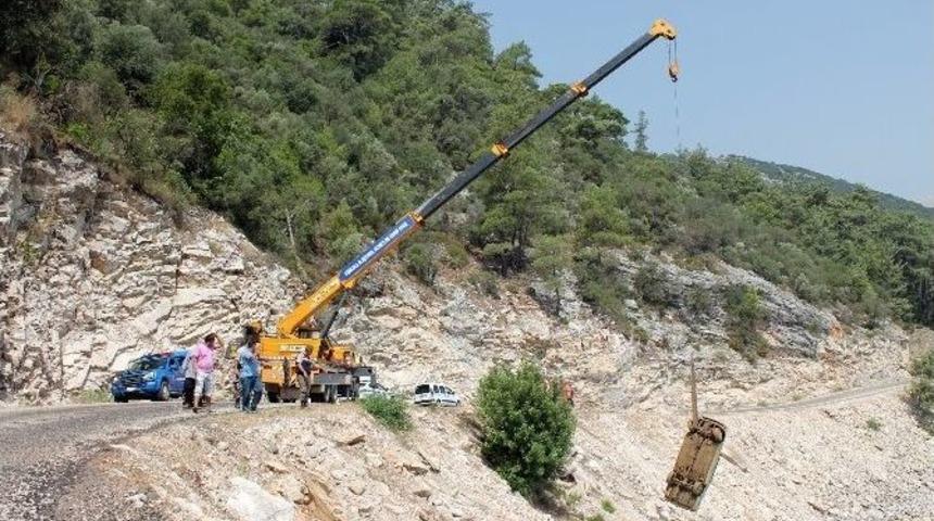 &Ccedil;alınan Ara&ccedil; Barajda Bulundu