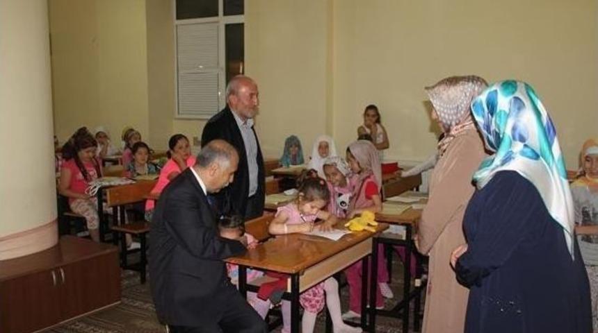 Vali Karahan Kur&rsquo;an Kursları'nı İnceledi