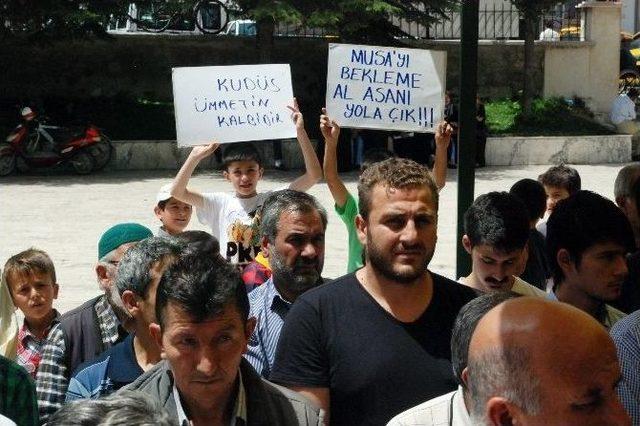 Gazze Şehitleri İçin Afyonkarahisar’da Gıyabi Cenaze Namazı Kılındı