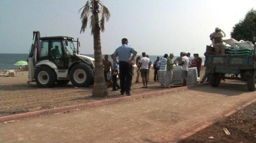 Mezitli Belediyesi, Sahildeki Ticari Ranta &lsquo;dur&rsquo; Dedi