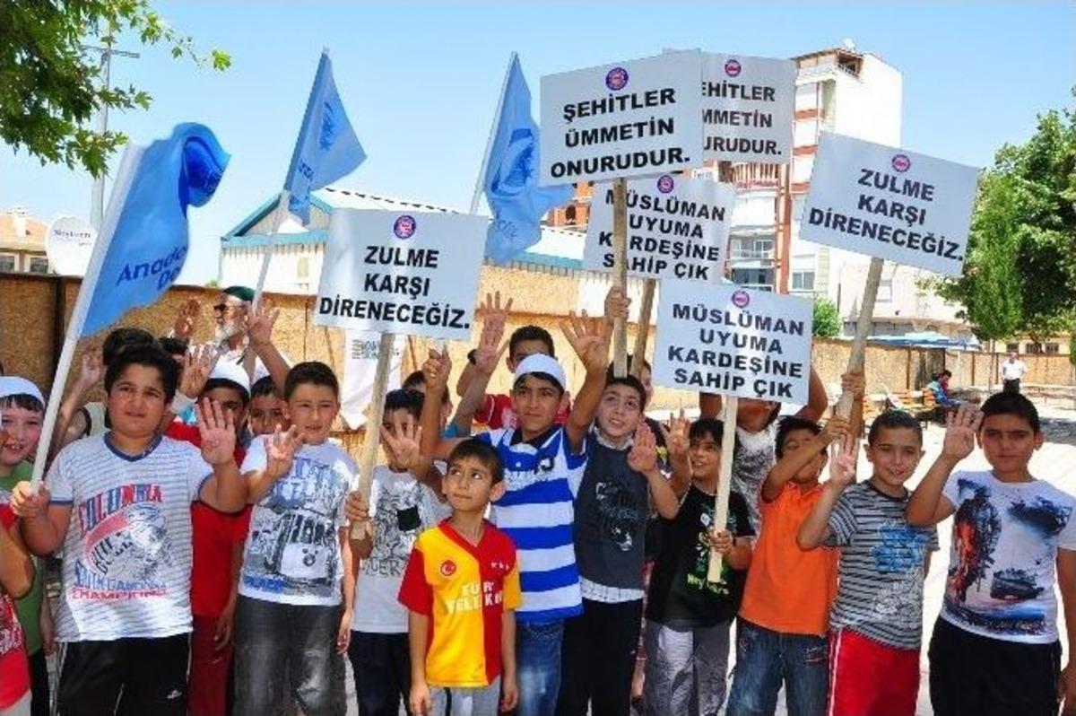 Manisa&rsquo;dan İsrail&rsquo;e Lanet Yağdı