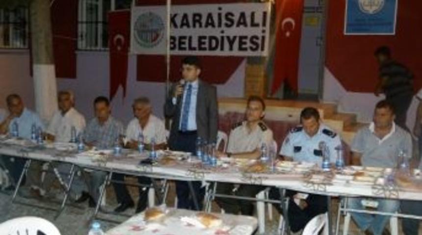 Karaisalı Kaymakamı Tun&ccedil; İftara Katıldı