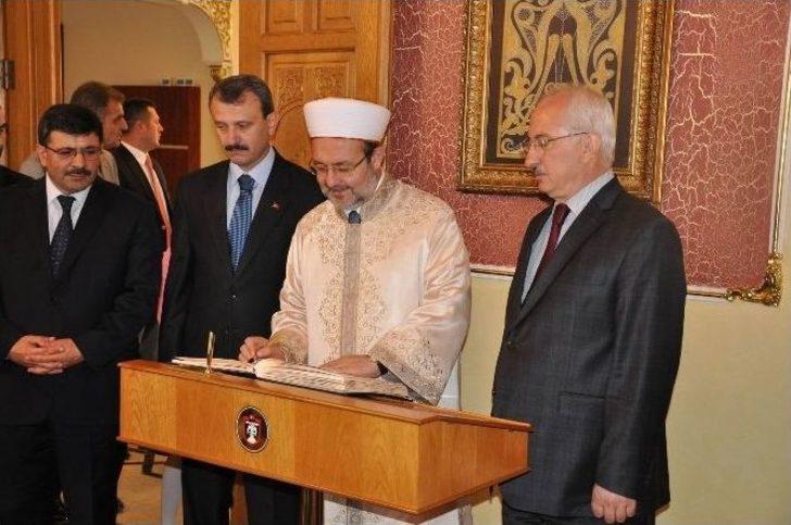 Diyanet İşleri Başkanı Görmez Sivas’ta G1