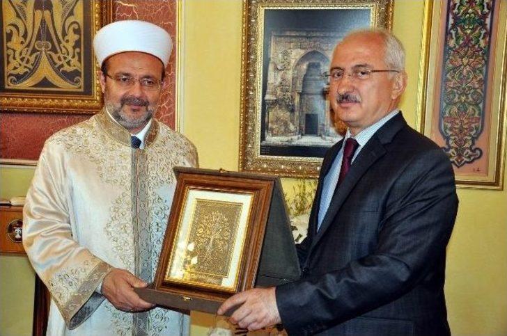 Diyanet İşleri Başkanı Görmez Sivas’ta G2