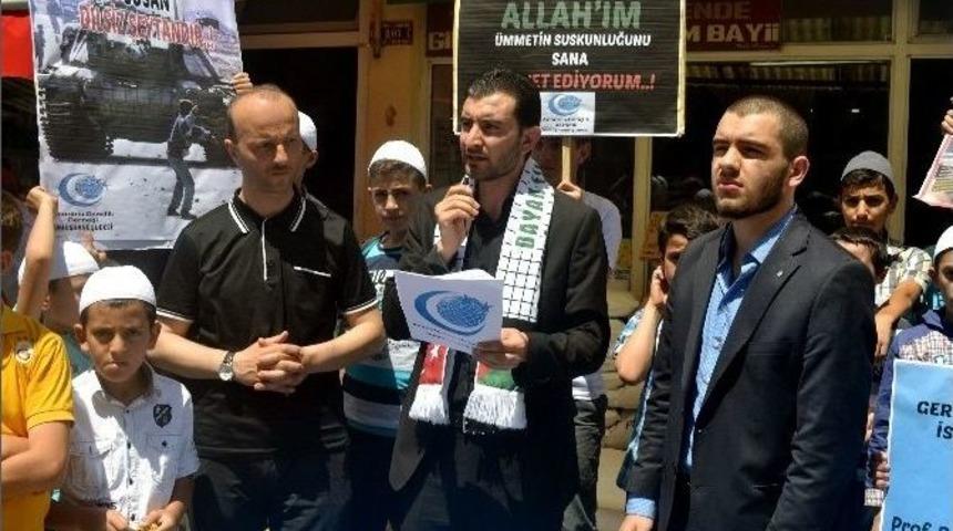 G&uuml;m&uuml;şhane&rsquo;de İsrail Kınandı