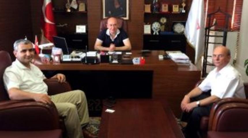 Akoğlu Ve S&ouml;ylevci&rsquo;den Ayto&rsquo;ya Ziyaret