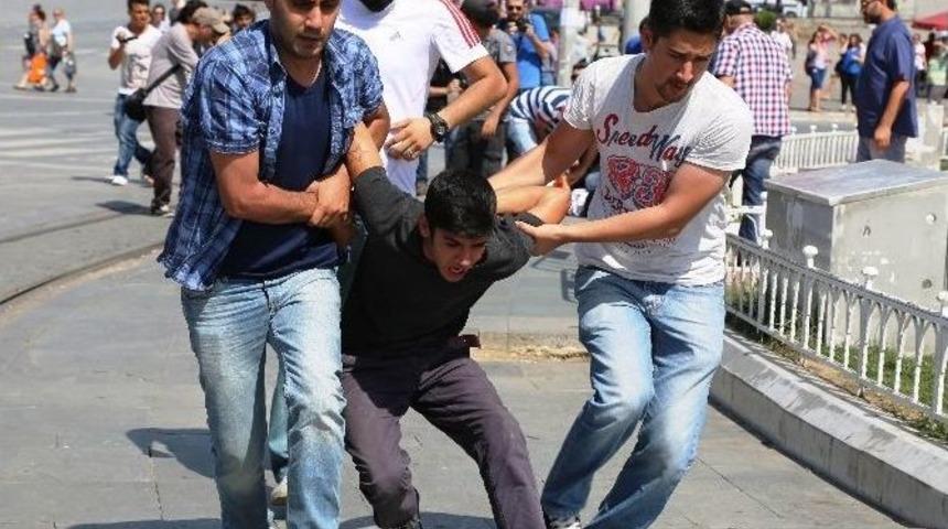 Taksim Meydanı&rsquo;nda İkinci G&ouml;zaltı