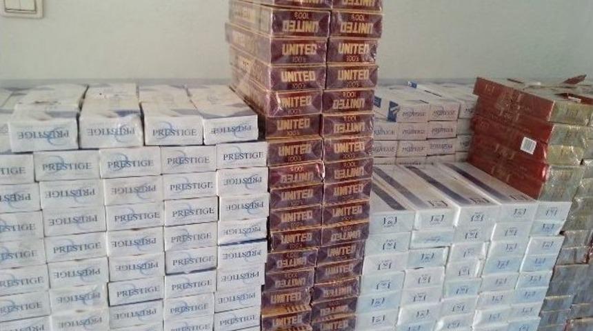 İslahiye&rsquo;de Ka&ccedil;ak Sigara Ele Ge&ccedil;irildi