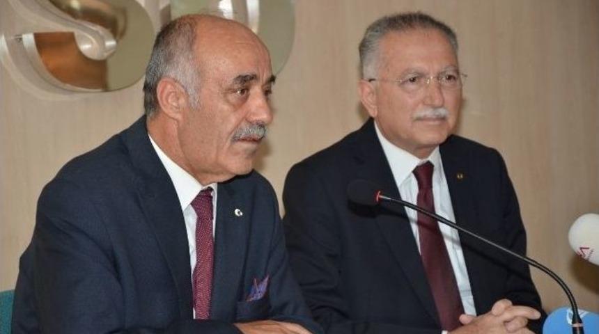 Cumhurbaşkanı Adayı İhsanoğlu Etso&rsquo;yu Ziyaret Etti