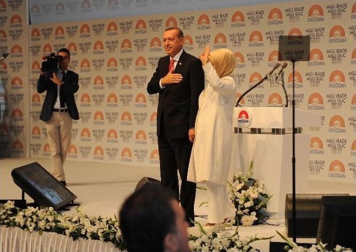 Erdoğan&rsquo;ın Vizyon Belgesi&rsquo;ni A&ccedil;ıkladığı T&ouml;rene &Uuml;nl&uuml; İsimler De Katıldı
