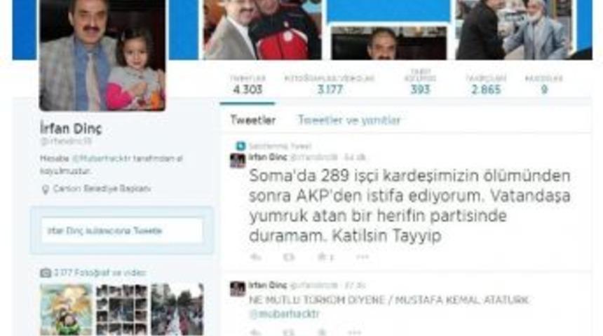 Belediye Başkanının Twıtter Hesabı Hacklendi