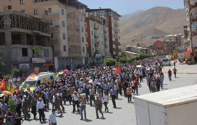 Ypg'li Kapalak Hakkari’de Toprağa Verildi