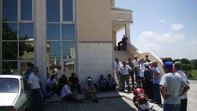 Edirne’de Üreticiyle Tüccar Arasında Gerginlik Yaşandı