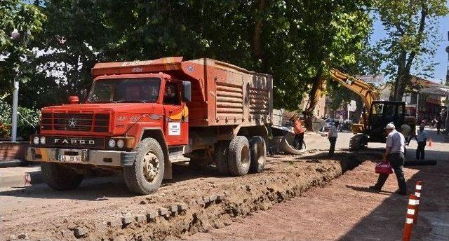 Simav’da Kanalizasyon Eylül’de Tamamlanacak